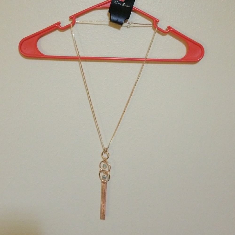Long dangle necklace